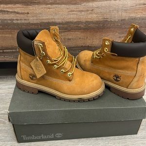 Worn once authentic Timberlands